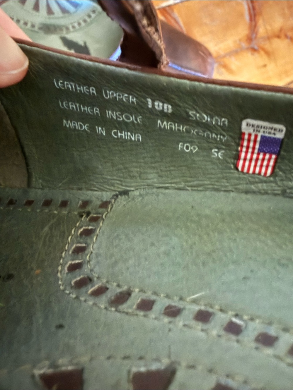 Earth Dark Brown Leather Mary Jane Flats - Picture 4 of 4